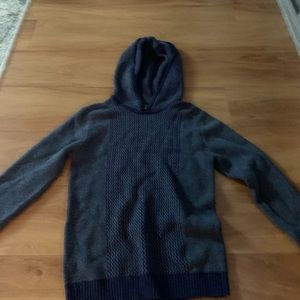 Boys medium sweater with hood